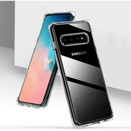 Totill Samsung Galaxy S10 átlátszó szilikon tok, ütésálló bumper védelem