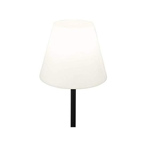 Qazqa Virginia lampă de exterior, neagră, 35cm, IP65, LED, E27