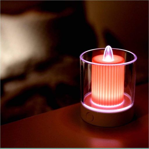 Lángtalan Gyertya, Hangulatfény, Romantikus Dekoráció Szerelmeseknek, 2 db