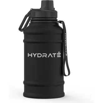   HYDRATE rozsdamentes acél kulacs 1,3 liter, BPA-mentes sportkulacs szivárgásmentes kupakkal