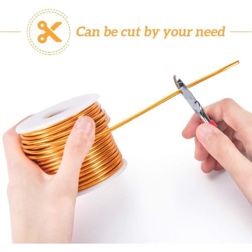 Benecreat Anodizirana Aluminijska Zanatska Žica 12-18 Gauge za Izradu Nakita