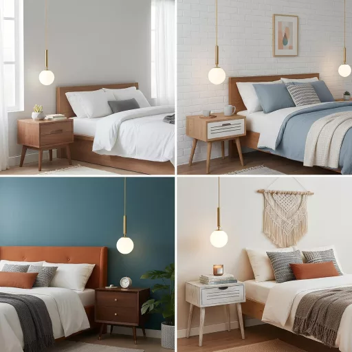 LFsem Staklena Viseća Lampa Nordijskog Stila Plafonska Lampa Bijela Mat