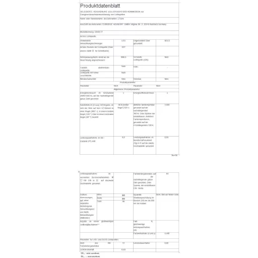 LFsem Staklena Viseća Lampa Nordijskog Stila Plafonska Lampa Bijela Mat