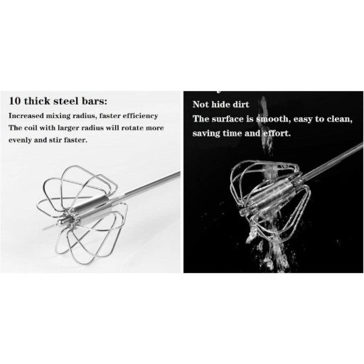 Nerezová ručná miešacia tyč, 30 cm