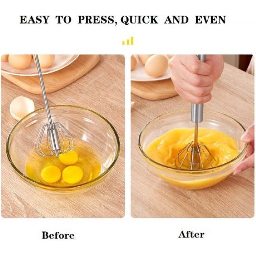 Nerezová ručná miešacia tyč, 30 cm