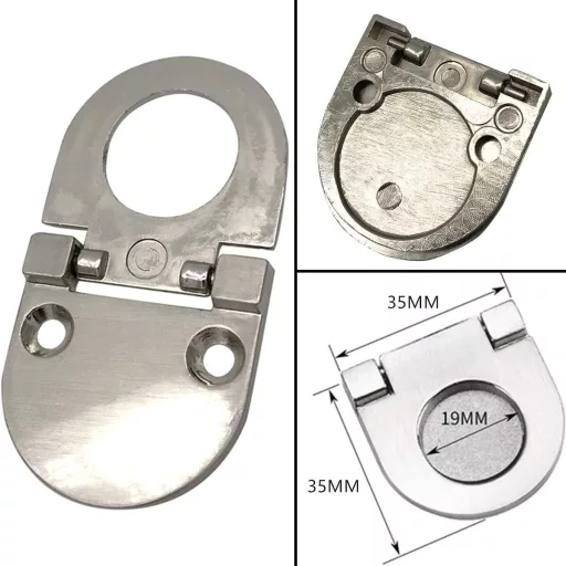 CTRICALVER 4 ks Neviditeľná rukoväť 35 mm - Kovová súprava nábytkových úchytiek pre kuchynské skrinky, zásuvky - Horizontálne skryté ťahadlá so skrutkami