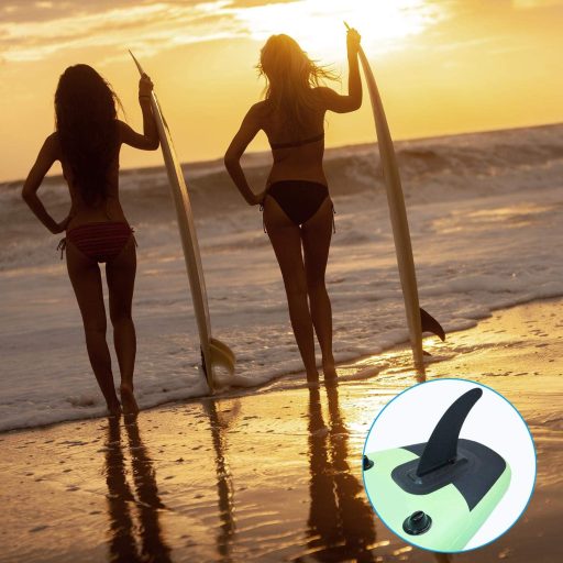 Zocipro Levehető Szörfuszony Erősített Nylon SUP Deszka Kenu Vitorlás Longboard Uszony