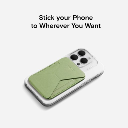 MOFT Mágneses Telefontárca Állvány MagSafe iPhone 16 15 14 13 12 Bőr Kártyatartó