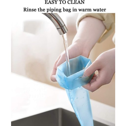 Set de 8 piese ILLUVA pentru decorarea prăjiturilor, din oțel inoxidabil - set decorare torturi, brioșe, biscuiți