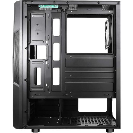 Spirit Of Gamer Clone III PC ház ARGB LED, üveg oldal, fém elülső panel, ATX/mATX/ITX