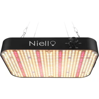   Niello L-ZB 2021 LED növénylámpa IR UV teljes spektrum 120x120 cm