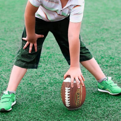 Lopta na americký futbal Senston, veľkosť 5, odolný syntetický kožený povrch, mäkká na dotyk, pre mládež, štýl NFL, hnedá