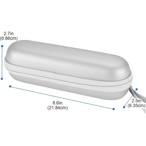 ProCase Elektromos Fogkefe Tok Oral-B és Philips Sonicare Utazáshoz Ezüst