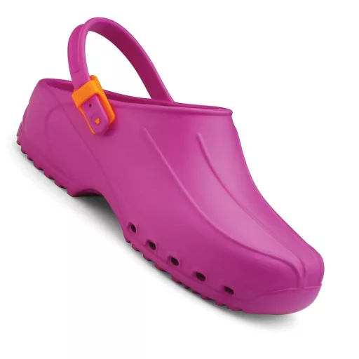 GIMA Anatómiai Munkacipő Antisztatikus Fuchsia Uniszex Pánt Nélkül Csúszásmentes