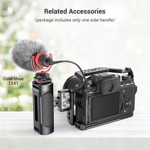 SMALLRIG 2916 Mini Oldalsó Fogantyú DSLR Kamerához, Állítható, Bal-Jobb Oldali Rögzítés