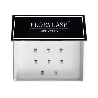   FLORYLASH® Minilashes - 8 ks Mini magnetické umelé mihalnice s 2-3 magnetmi, bez použitia očnej linky
