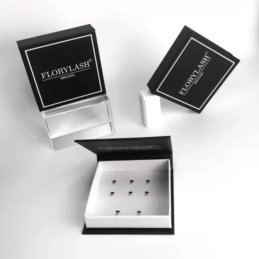 FLORYLASH® Minilashes - 8 ks Mini magnetické umelé mihalnice s 2-3 magnetmi, bez použitia očnej linky