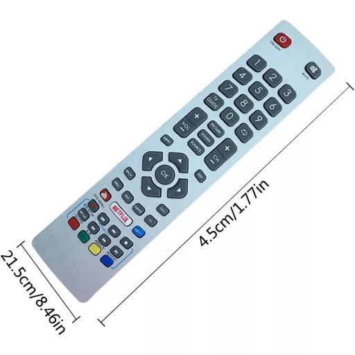 ALLIMITY Telecomando Sostituisci per Sharp Aquos HD TV LC-40FG5141KF LC-40FG5241K LC-40FG5242K LC-40FG5342E LC-43FG5242E LC-40UG7252E LC-32HG5141K LC-32HG5142K