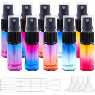   BENECREAT 10 ks 5 ml sklenených rozprašovačov na kozmetiku a parfumy