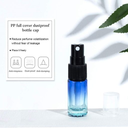 BENECREAT 10 db 5 ml Üveges Spray Palack Szórófejes Kozmetikai Parfüm Diszpenzerre