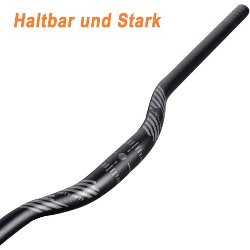 Ghidon MTB FIFTY-FIFTY Riser Aluminiu 31.8mm 780mm Rise 35mm Negru