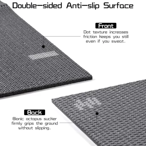 Saltea yoga pliabilă Avoalre 173x61cm 5mm antiderapantă pentru antrenament