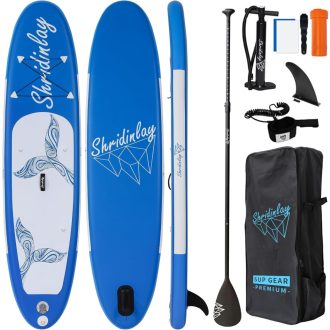   Shridinlay SUP daska na napuhavanje 320cm Plava Komplet Set s veslom
