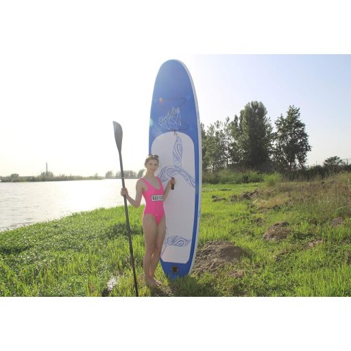 Shridinlay Felfújható Stand Up Paddle Board 320cm Kék Komplett Szett Lapáttal