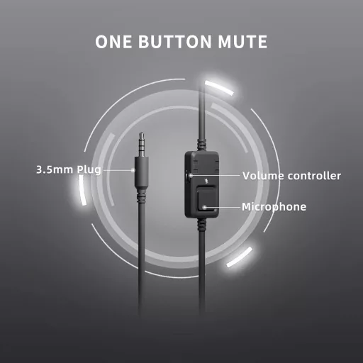 SOMiC G951S Rózsaszín Gaming Headset Macskafüles Fejhallgató Mikrofonnal