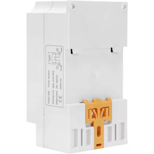 Fafeicy digitális időzítő LCD kijelzővel 32 csoportos programozható 220V