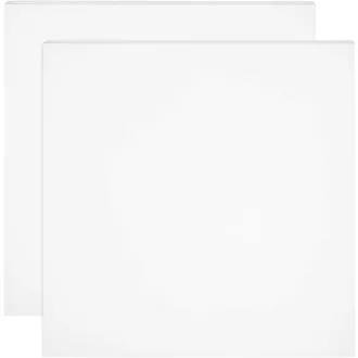   BENECREAT 2 buc Foi de etanșare din cauciuc siliconic alb, 200x200x2mm, rezistente la căldură, pentru etanșare