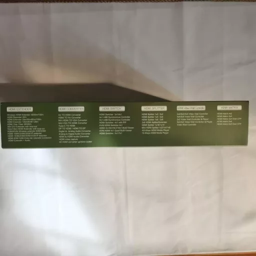 XYKJOBC HDMI Matrix 4x4 - 4K 60Hz Razdjelnik, 4 Ulaza 4 Izlaza, RS232 EDID Preklopnik, Kompatibilan s TV-om, Projektorom, DVD Playerom