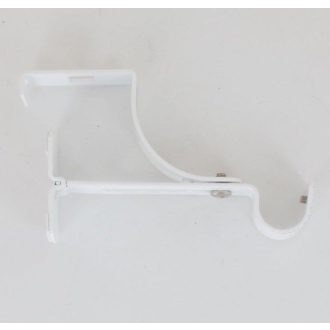   Fehér Szatén Színű, 20mm-es horonnyal Redőnydoboz Tartó Rúd