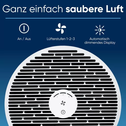 BLUEAIR Blue Pure Mini Max kompakt légtisztító, 99,97% por és pollenszemcse eltávolítás