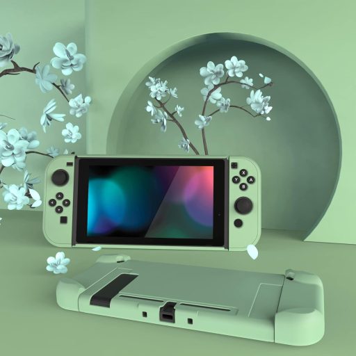 eXtremeRate zaštitna maska za Nintendo Switch konzolu i Joycon kontrolere s odvojivim kućištem