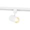 Qazqa Jeana modern fehér LED spotlámpa sínrendszerhez, GU10 foglalattal