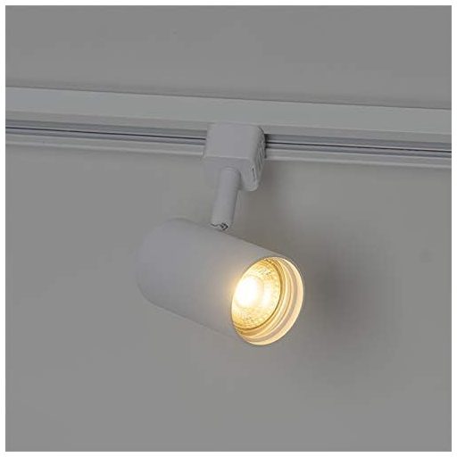 Qazqa Jeana modern fehér LED spotlámpa sínrendszerhez, GU10 foglalattal