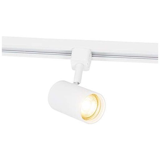 Qazqa Jeana modern fehér LED spotlámpa sínrendszerhez, GU10 foglalattal