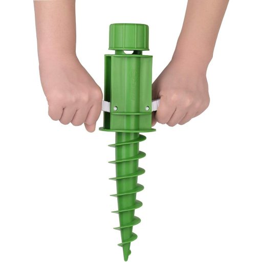 Sekey Napernyőtartó Talajhörgővel | Zöld | 22-32mm Rúdhoz