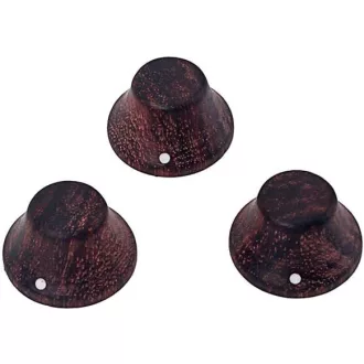   Gibson LP stílusú rózsafa gitárgombok indikátorral, 3 db-os szett