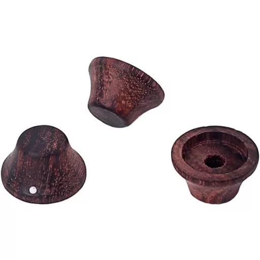 Gibson LP stílusú rózsafa gitárgombok indikátorral, 3 db-os szett