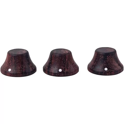 Gibson LP stílusú rózsafa gitárgombok indikátorral, 3 db-os szett