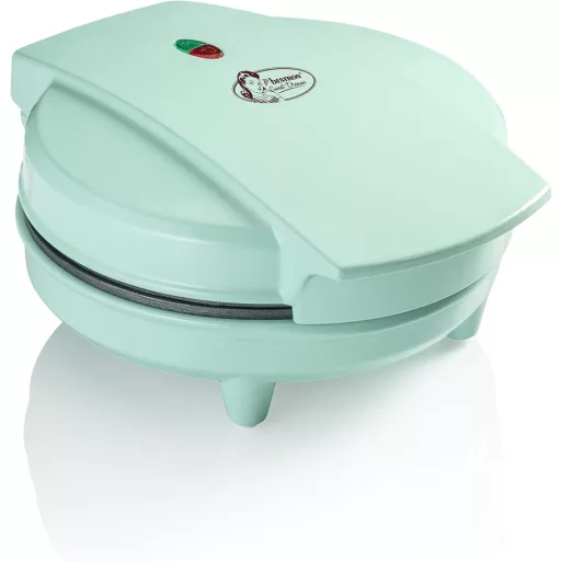 Bestron Kúpgofri Sütő 700W Tapadásmentes Menta Zöld Gofrisütő
