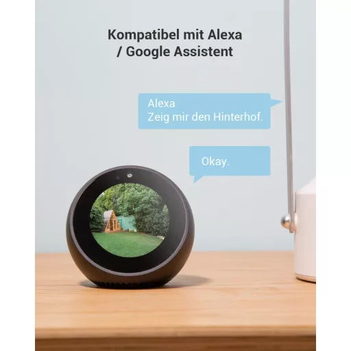 EZVIZ C3A Vezeték Nélküli Kültéri Biztonsági Kamera 1080P Felbontással, 5500 mAh Akkumulátorral, Mozgásérzékelővel és Kétirányú Hanggal, IP6