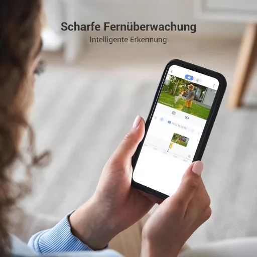 EZVIZ C3A Vezeték Nélküli Kültéri Biztonsági Kamera 1080P Felbontással, 5500 mAh Akkumulátorral, Mozgásérzékelővel és Kétirányú Hanggal, IP6