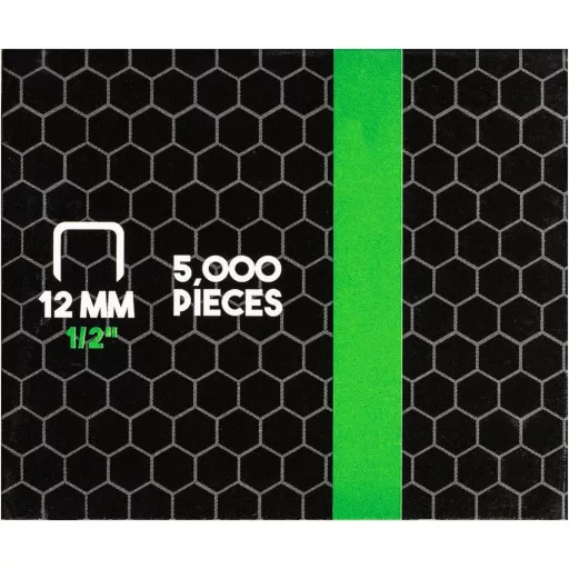 Capse galvanizate de 12 mm Toolzilla 5000 Strong, pentru sarcini profesionale