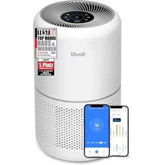   LEVOIT Légtisztító H13 HEPA Szűrő Allergia Pollenszemcse Füst Ellen 195m³/h