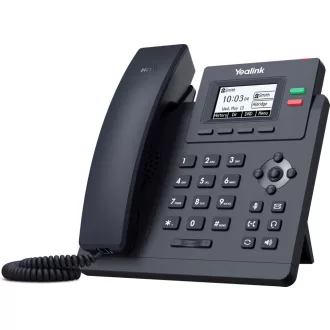   Yealink SIP-T31P IP telefon 2 VoIP fiók, grafikus kijelző, PoE