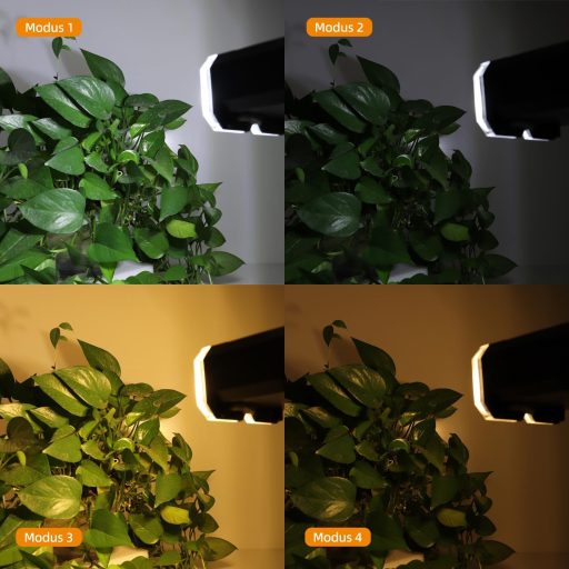 da LIGHT Napelemes Kerti Lámpa LED, Dimmelhető Spotlámpa Meleg és Hideg Fehér, IP65 Vízálló, 2 db Talajszeg és Fali Tartóval