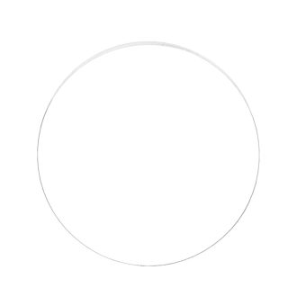   BENECREAT Prozirni akrilni disk, debljine 3 mm, promjera 300 mm, za obrtničke projekte